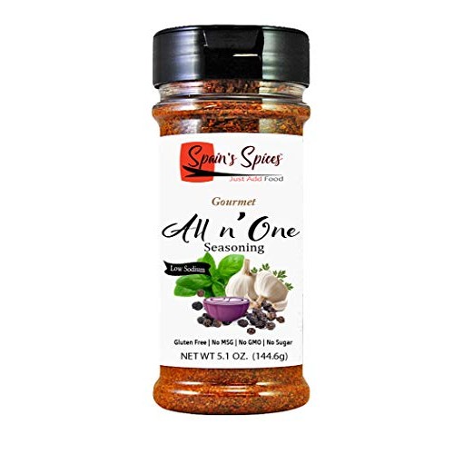Spains Spices Gourmet All N One Seasoning - Low Sodium, Gluten