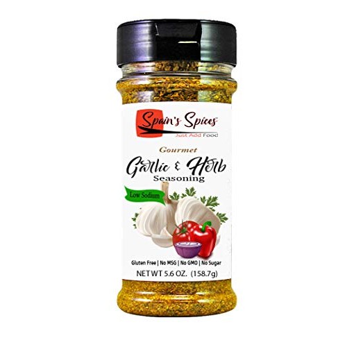 Spains Gourmet Garlic &Amp; Herb Seasoning - Low Sodium, Gluten Fre