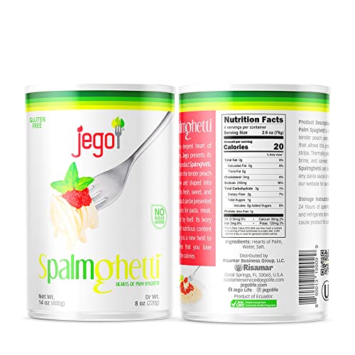 Spalmghetti Low Carb Keto Pasta Spaghetti Noodles | Healthy Hear