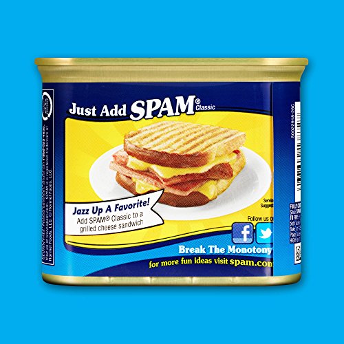 Spam Classic, 12 Ounce Can Pack of 12