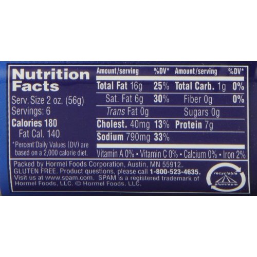 Spam Classic, 12 Ounce Can Pack of 12