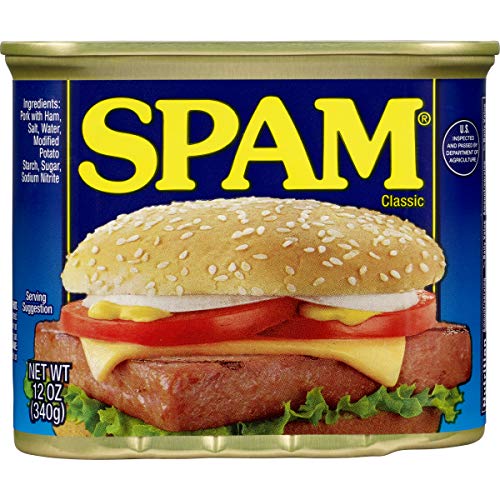 Spam Classic, 12 Ounce Can Pack of 12