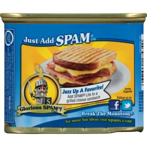 Spam Lite, 12-Ounce Cans Pack Of 2