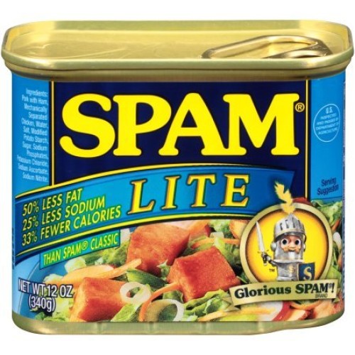 Spam Lite, 12-Ounce Cans Pack Of 2
