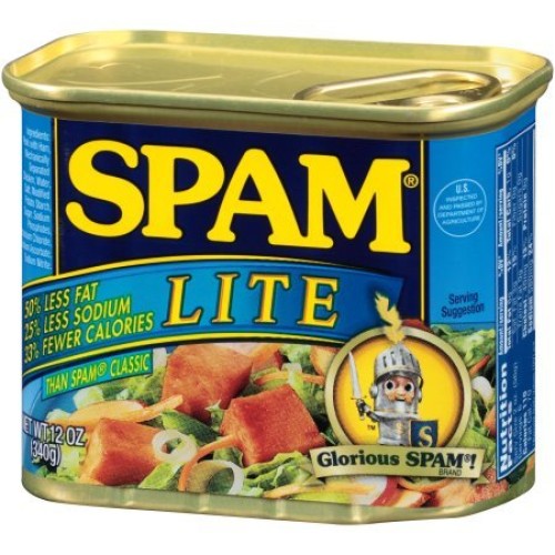 Spam Lite, 12-Ounce Cans Pack Of 2