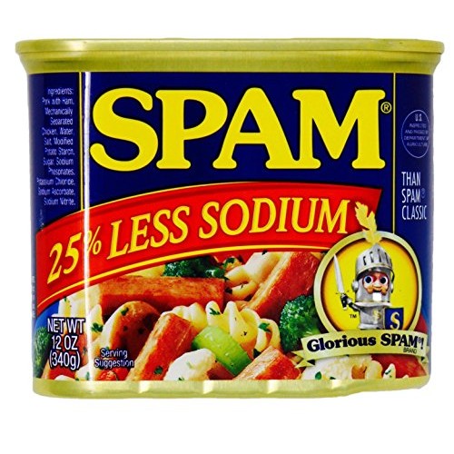Spam With 25% Less Sodium - 2 Pack
