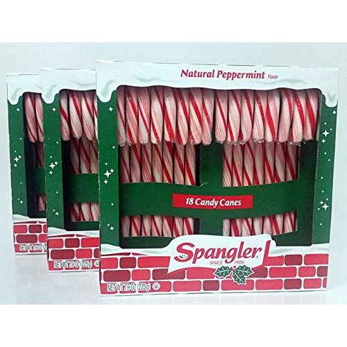 Peppermint Candy Canes 3 - 18 Ct Boxes