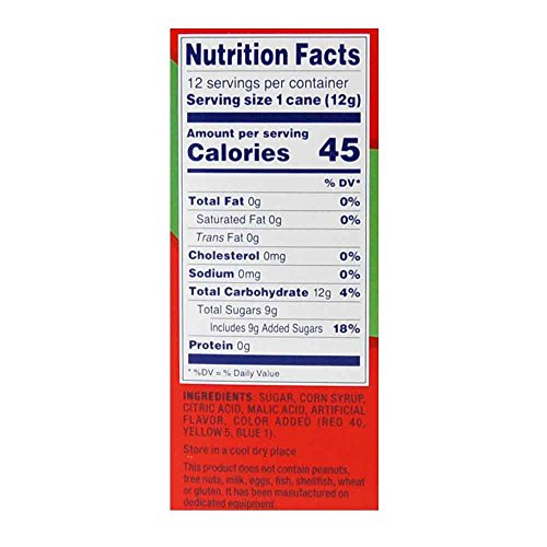 Dum-Dums Candy Canes 12 Pack