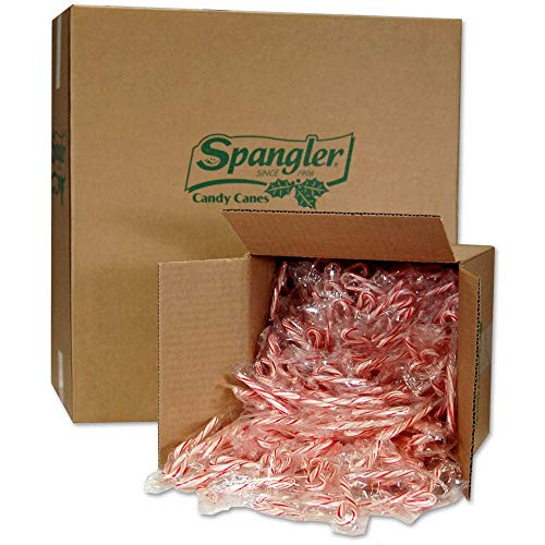 Spangler Peppermint Mini Canes 4-500 Count Boxes