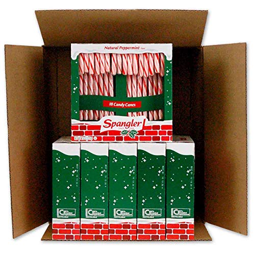 Peppermint Candy Canes 6-18 Count Boxes