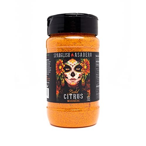Spanglish Asadero 5.0 oz. 2-Pack 10 oz. Citrus Marinade + Chi...