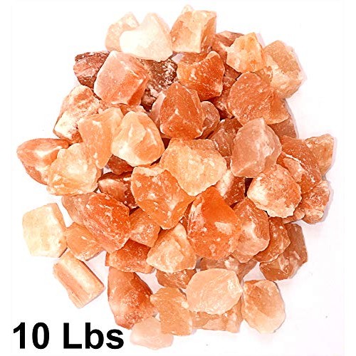 Spantik Himalayan Pink Salt Chunks 10 Lbs Bag 100% Authentic Pur...