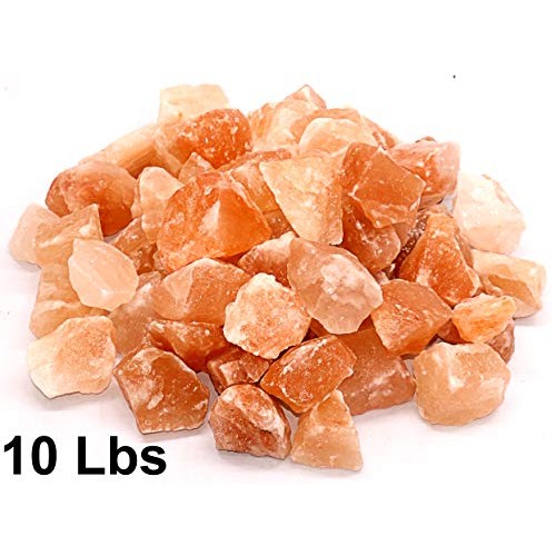 Spantik Himalayan Pink Salt Chunks 10 Lbs Bag 100% Authentic Pur...