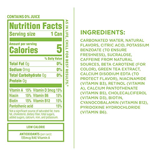 Sparkling Ice +Caffeine Triple Citrus, Naturally Flavored Sparkl