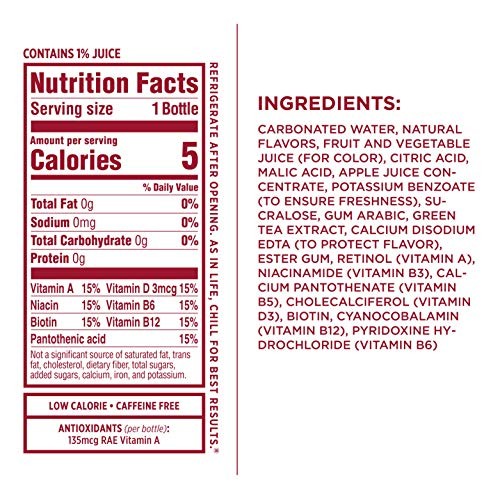 Sparkling Ice, Fruit Punch Sparkling Water, With Antioxidants An