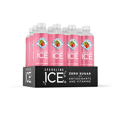 Sparkling Ice, Kiwi Strawberry Sparkling Water, With Antioxidant