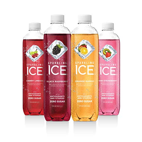 Sparkling Ice Purple Variety Pack, 17 Fl Oz, 12 Count Black Ras