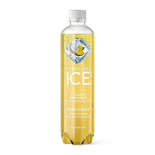 Sparkling Ice Spring Water Coconut Pineapple, 17 Oz Pack Of 12