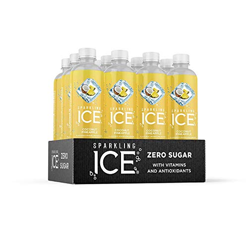 Sparkling Ice Spring Water Coconut Pineapple, 17 Oz Pack Of 12