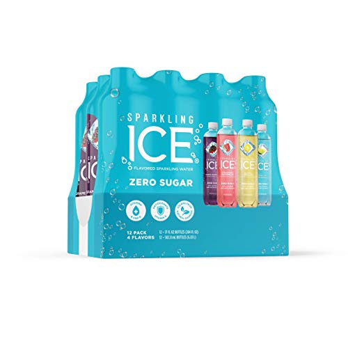 Sparkling Ice Water Zero Sugar, Variety Pack,12 Pack, 4 Flavors,