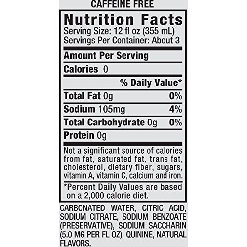Schweppes Diet Tonic Water, 33.8 Fl Oz Pack Of 4
