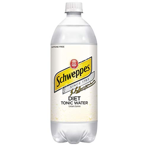 Schweppes Diet Tonic Water, 33.8 Fl Oz Pack Of 4