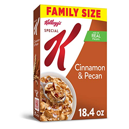 Kelloggs Special K, Breakfast Cereal, Cinnamon And Pecan, Value