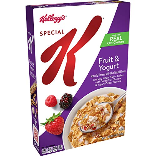 Kelloggs Special K, Breakfast Cereal, Fruit And Yogurt, Made Wi