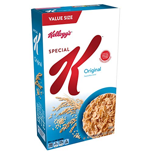 Kelloggs Special K Breakfast Cereal, Original Value Size, 18 Oz