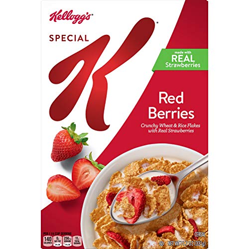 Kelloggs Special K, Breakfast Cereal, Red Berries, Made With Re