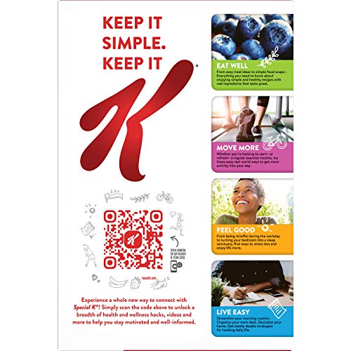 Kelloggs Special K, Breakfast Cereal, Red Berries, Made With Re