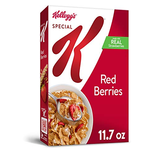 Kelloggs Special K, Breakfast Cereal, Red Berries, Made With Re