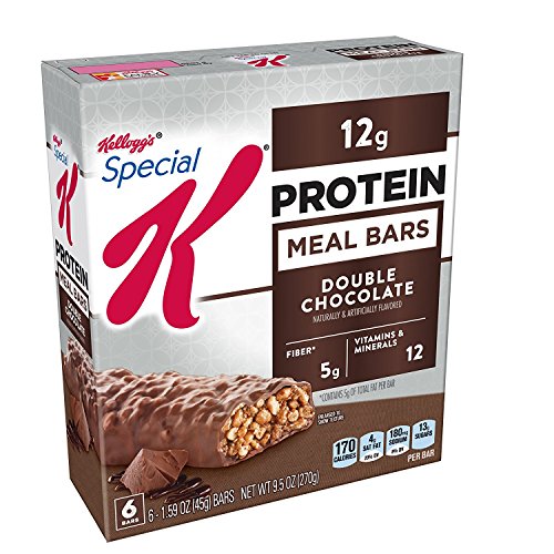Special K Protein Meal Bars, Double Chocolate, 12.7 Oz Pack Of 2