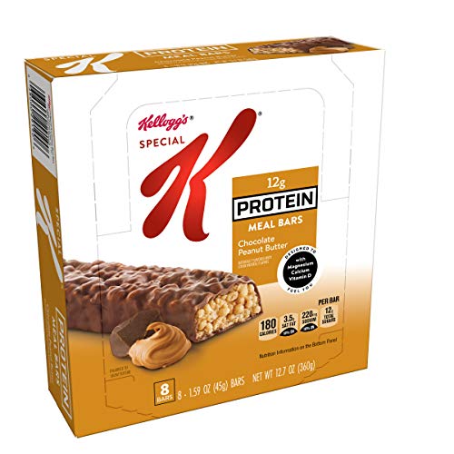 Special K Chocolate Protein Meal Bars, Peanut Butter, Pack of 48