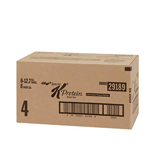 Special K Chocolate Protein Meal Bars, Peanut Butter, Pack of 48