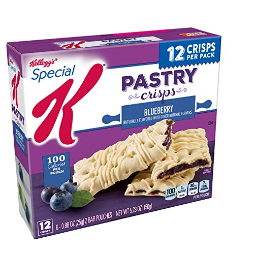 Special K Pastry Crisps, Blueberry, 5.28 Oz, 12 Crisps Pack Of
