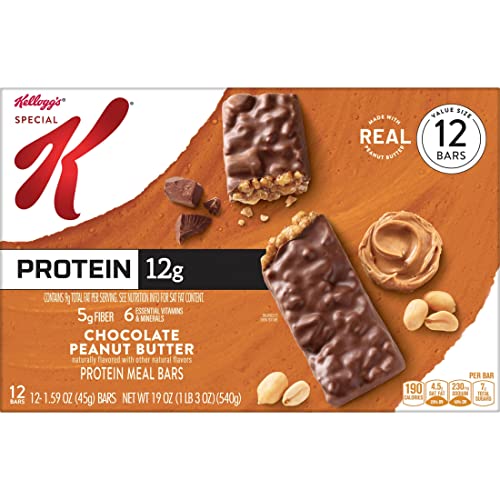 Special K Protein Bars, 12g Protein Snacks, Meal Replacement, Va...