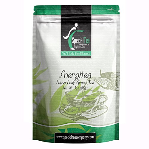 Special Tea Energy Tea Loose Green Tea, 3 Ounce