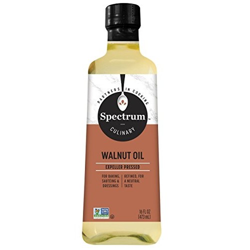 Spectrum Essentials Walnut Oil, Refined, 16 Oz