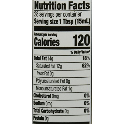 Spectrum Culinary Organic Unrefined Virgin Coconut Oil, 14 Fl. Oz.