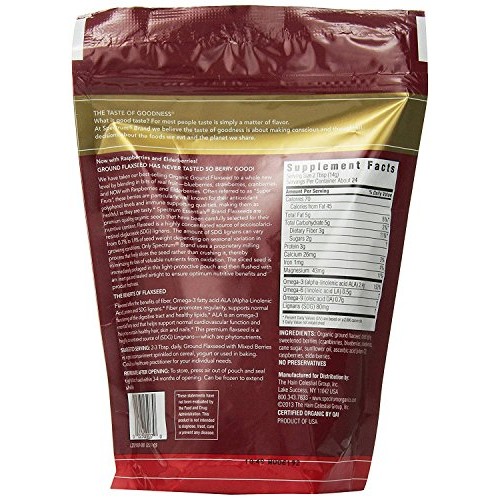 Spectrum Essentials Ground Flaxseed With Mixed Berries, 12 Ounce