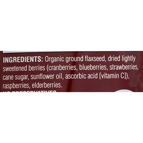 Spectrum Essentials Ground Flaxseed With Mixed Berries, 12 Ounce