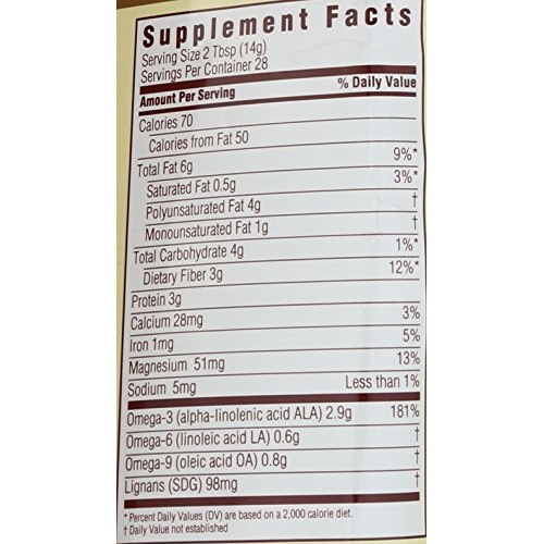 Spectrum Essentials Organic Ground Flaxseed, 14 Ounce Pack Of 4