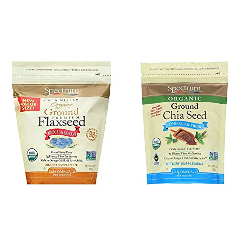 Spectrum Essentials Organic Ground Flaxseed, 24 Ounce Pack Of 1