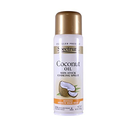 Spectrum Naturals Organic Coconut Oil Spray, 6 Ounce Pack Of 2