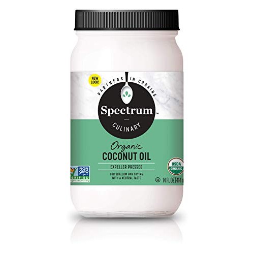 Spectrum Naturals Organic Coconut Oil, 14 Oz Packaging May Vary