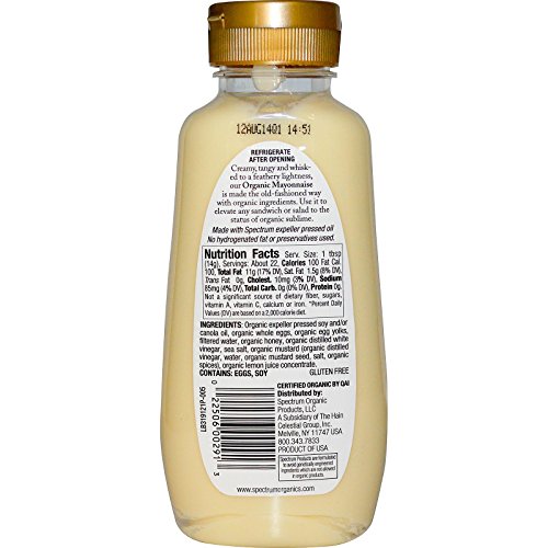 Spectrum Naturals Organic Mayonnaise - 11.25 fl oz