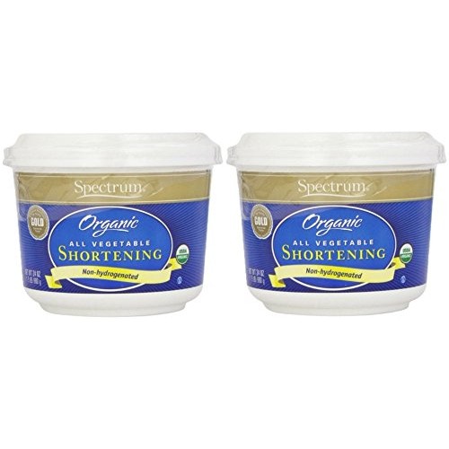 Spectrum Naturals Organic Shortening Nddbkx, 2Pack 24 Oz