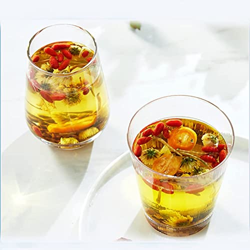 Honeysuckle, chrysanthemum, wolfberry, cassia seed tea combinati...