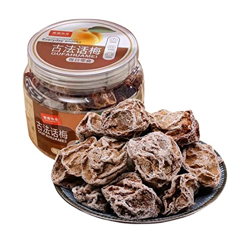 Salty and Sweet Dried Plum8.7oz Crack Seed Plum Preserved Fruit...